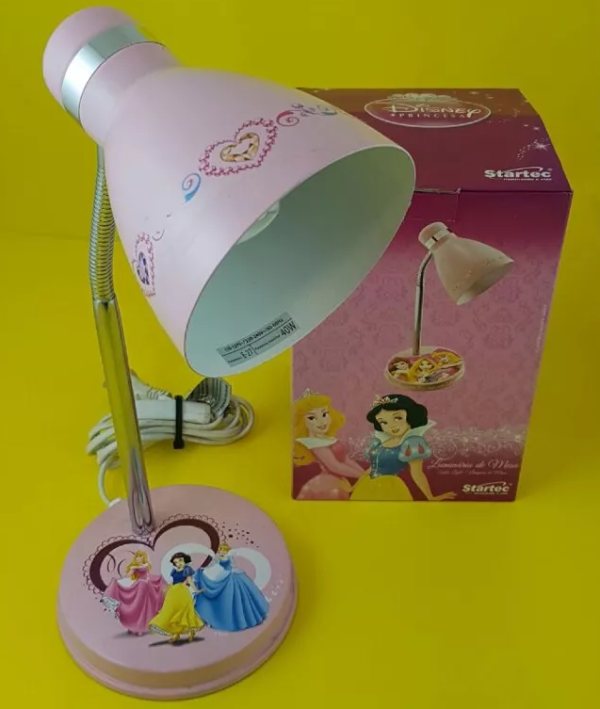 Velador De Escritorio Princesas De Disney