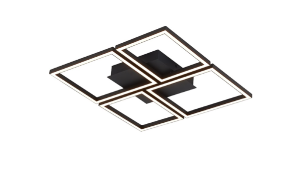 Plafon con luz LED integrado Cuadrados - TuLuz