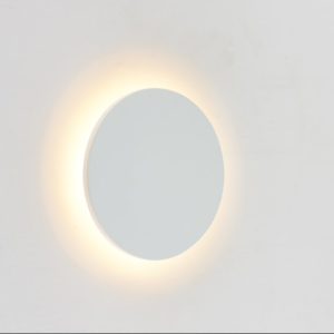 Aplique Redondo C/ Luz LED Integrada Color Blanco 5w - TuLuz