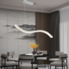 Colgante De Cristal Led Integrado Onda - TuLuz - Image 3