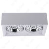 Plafon Ecua 2xAR111 - Color Blanco - Candil