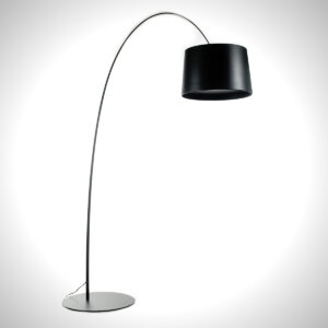 Lampara De Pie Fishing Color Negro