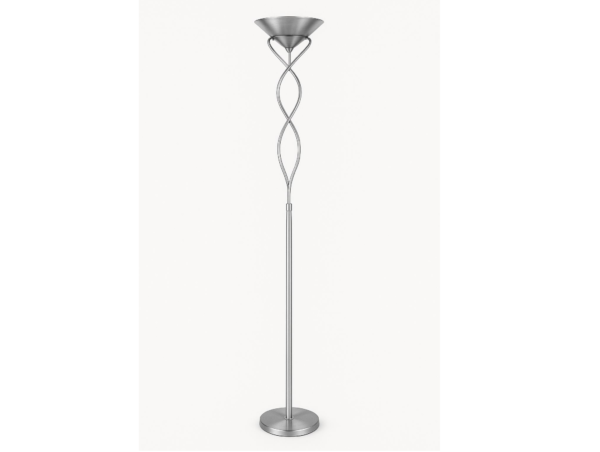Lámpara Pie Espiral LED C/Regulador De Intensidad - Candil