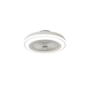 Aplique/Ventilador LED Dimerizable Color blanco - 180 Iluminacion
