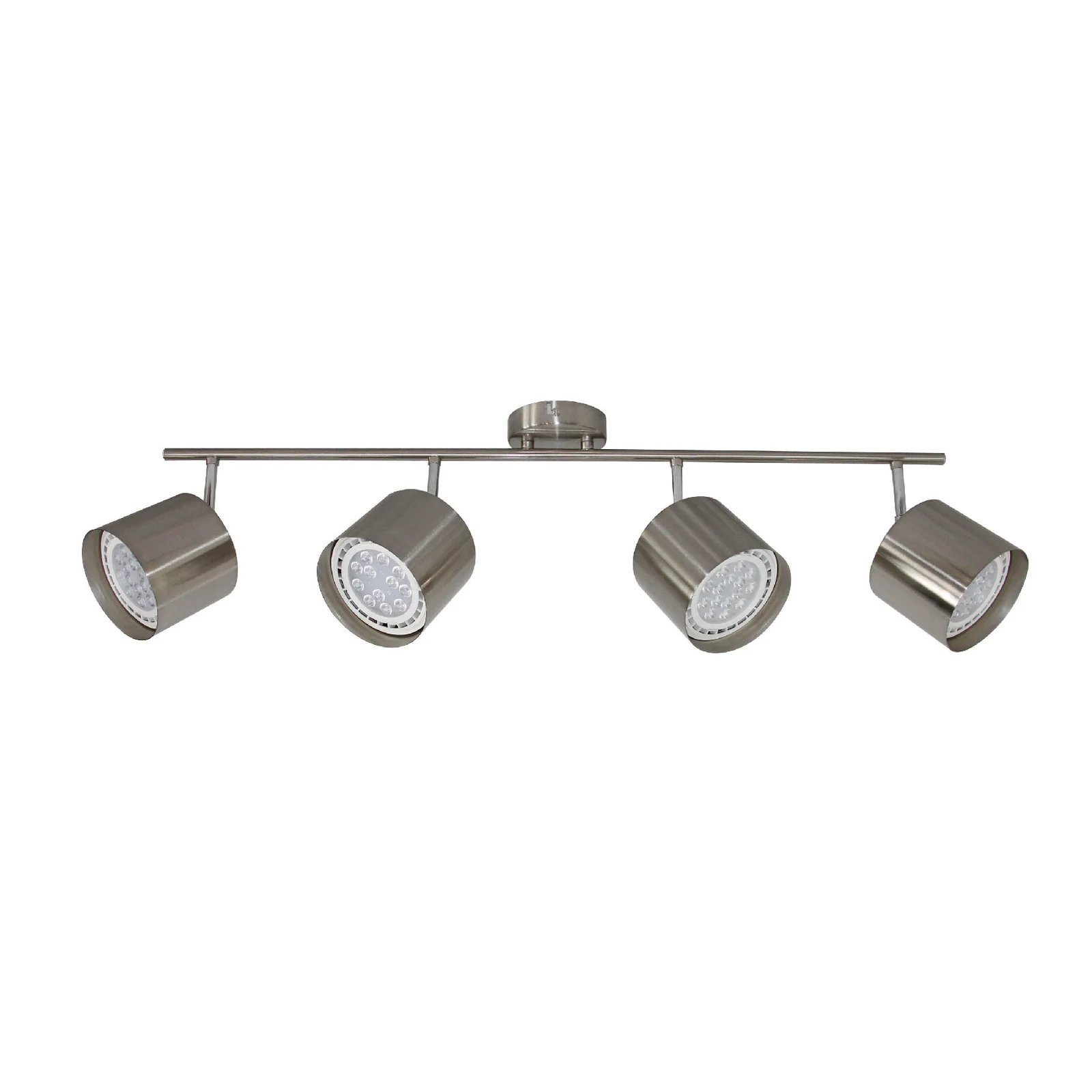 Aplique Alba De 4 Luces Color Niquel Mate- 180 Iluminación