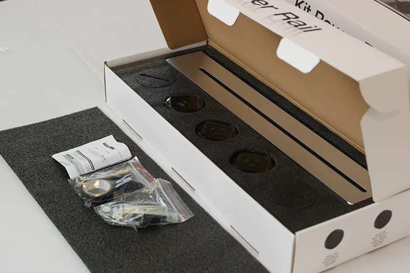 Power Riel De Embutir 2 Tomas +1 Toma USB 220v Deco Negro - Tbcin - Image 4