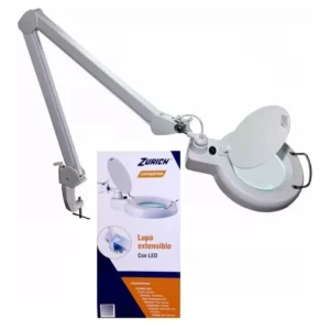 Lupa Con Luz Led 550 Lumenes - Soporte Tipo Morsa Pro - Zurich