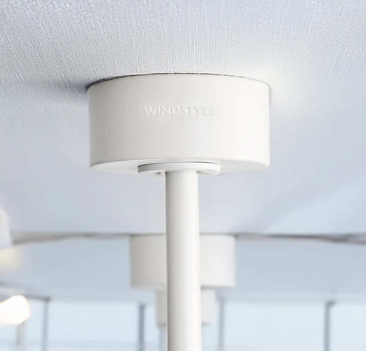 Ventilador De Techo Sidney Aspas Revesibles 42pulg 1.06 M Blanco Blanco/madera - Windstyle - Image 4