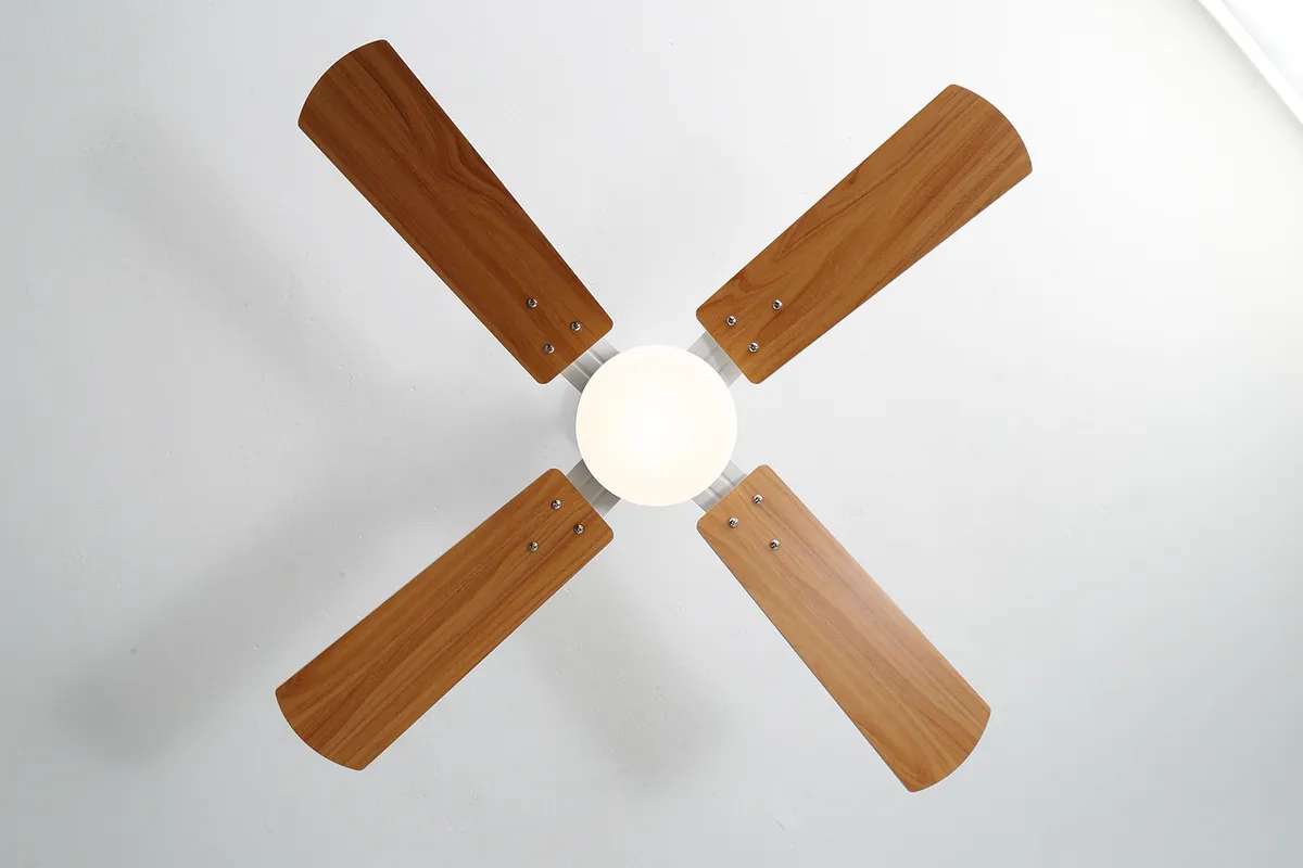 Ventilador De Techo Sidney Aspas Revesibles 42pulg 1.06 M Blanco Blanco/madera - Windstyle - Image 5