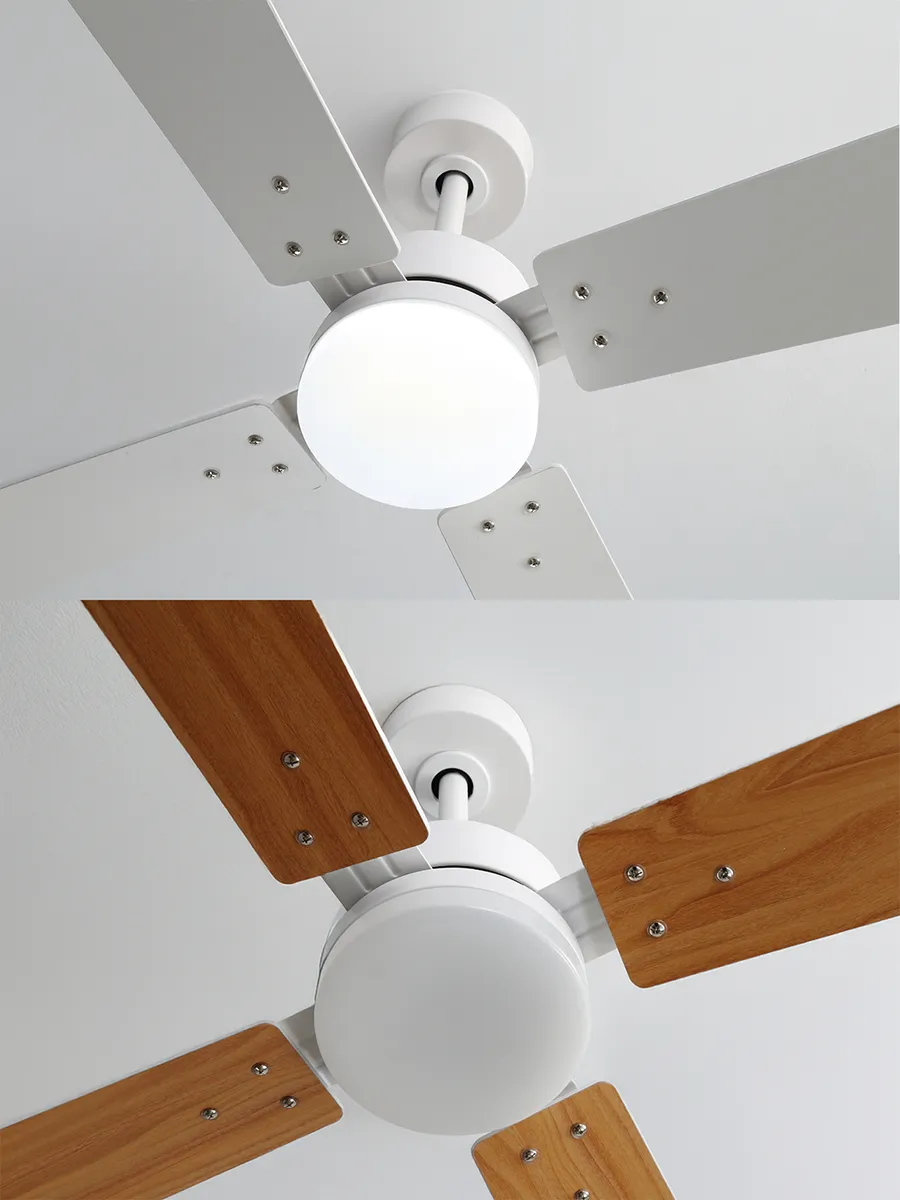 Ventilador De Techo Sidney Aspas Revesibles 42pulg 1.06 M Blanco Blanco/madera - Windstyle - Image 8