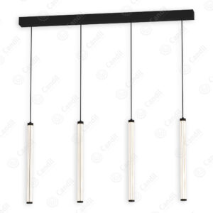 Colgante Flash IV 36W 3000K - Negro Mate - Dimerizable - Candil