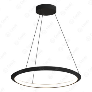 Colgante Sunshine 60 36W 3000K - Color: Negro Mate - Dimerizable - Candil